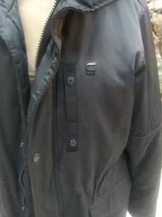 Chaquetón 3/4 G-Star RAW Negro Hombre talla L.