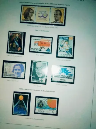 SELLOS DE ESPAÑA 1988