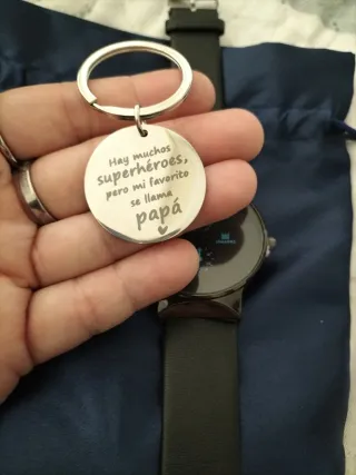 Lote Reloj SHAARMS y Llavero Papá