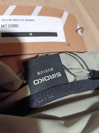 Maillot ciclismo Siroko M7 Erbe women Talla M new