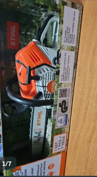 Motosierra de juguete STIHL