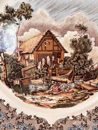 Fuente decorativo antiguo La Cartuja de Sevilla Pi