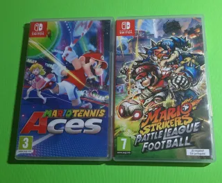Pack 2 Juegos Nintendo Switch: Mario Tennis Aces y