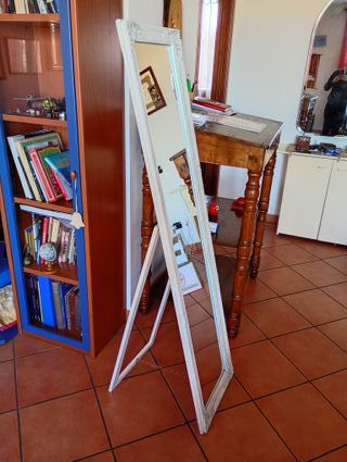 Specchio da terra Jysk bianco