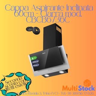 Cappa Aspirante Ciarra CBCB6736C 60cm