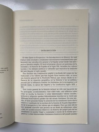 Spain in perspective: An introduction to history