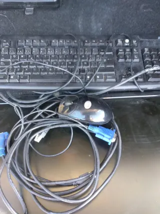 Monitor LG, Teclado y Ratón Acer