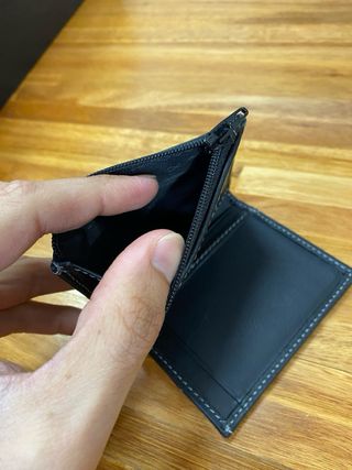 CARTERA de PIEL HOMBRE