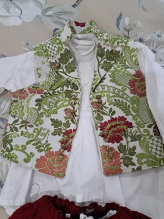 Conjunto Ropa Fallero Niño Talla 0-4