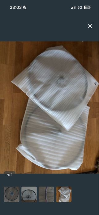 Ruedas 29" Mach1 Klixx 23c tubeless ready