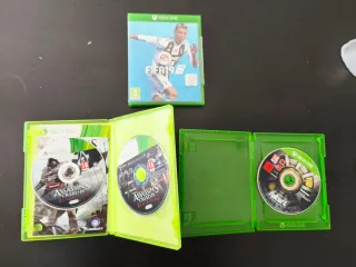 Xbox One FIFA 19, Assassin's Creed IV, Fallout 4