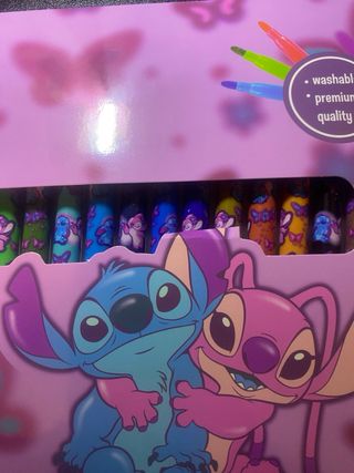 Mochila y Papelería Disney Stitch