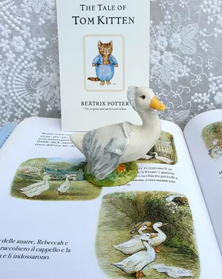 Statuetta Beatrix Potter, Beswick, Rebeccah