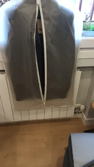 Traje de chaqueta cuero RAKER mujer negro