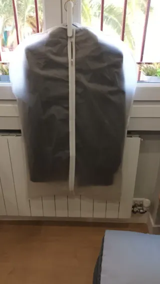 Traje de chaqueta cuero RAKER mujer negro