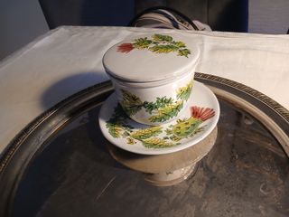 Tisaniera ceramica erboristeria Gremoni Firenze