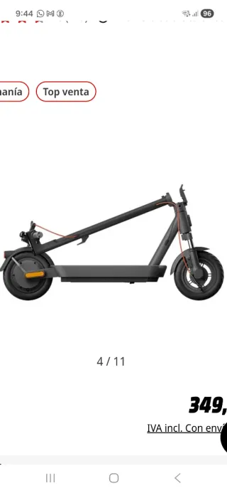 Patinete Eléctrico Xiaomi Scooter 5