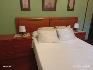 Dormitorio completo con colchón