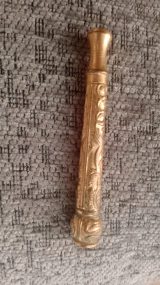 Cuchilla Gillette Dorada Antigua 1910