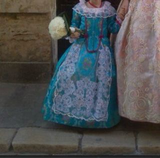 Cancan fallera niña-joven