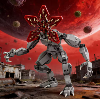 Set stile LEGO Demogorgon di Stranger Things