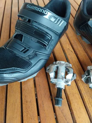 Zapatillas Shimano SH-XC31L y calas PDM 540