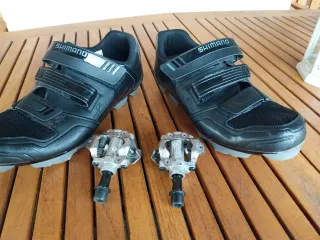 Zapatillas Shimano SH-XC31L y calas PDM 540