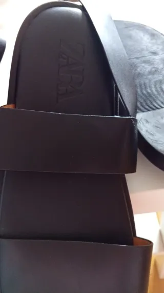 Sandalias Zara Hombre Negras