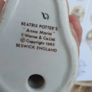 Rara Statuina Beatrix Potter, Beswick, Anna Maria