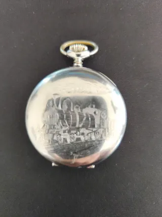 Orologio da tasca argento