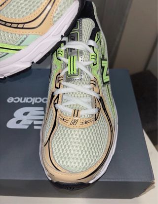 Zapatillas New Balance 740 Beige/Verde