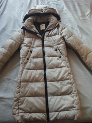 G-STAR Chaquetón Talla S Beige/Negro