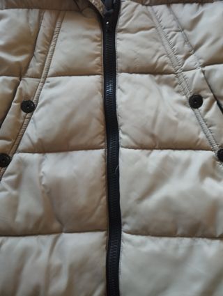 G-STAR Chaquetón Talla S Beige/Negro