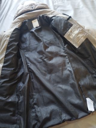 G-STAR Chaquetón Talla S Beige/Negro