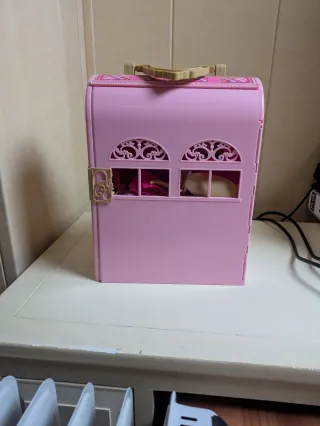 Valigetta Casa Principessa Barbie Rosa