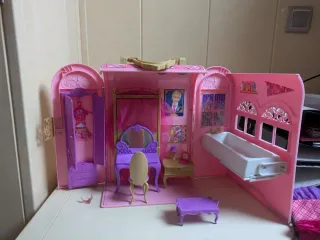 Valigetta Casa Principessa Barbie Rosa