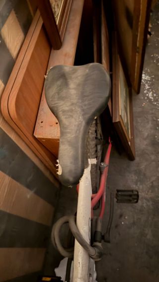 Bicicleta Montaña Blanca y Roja