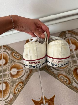 Converse Blancas Talla 39