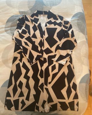 Vestido mujer estampado geométrico