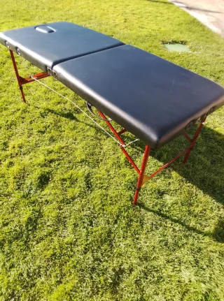 Camilla portátil nueva.