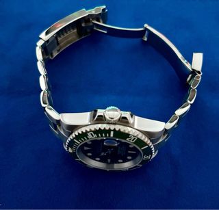 Seiko Mod Submariner Starbucks Negro/Verde