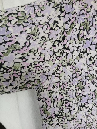 Camicia Kaffe viscosa fiorata lilla