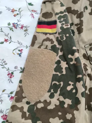 Traje Militar Alemán Camuflaje Flecktarn