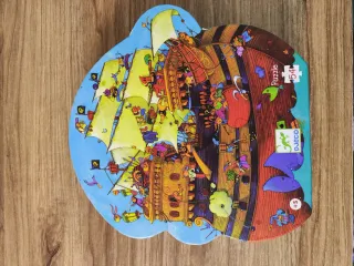 Puzzle Barco Pirata Djeco 54 Piezas