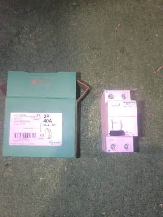 Interruptor Diferencial Schneider 2P 40A 30mA