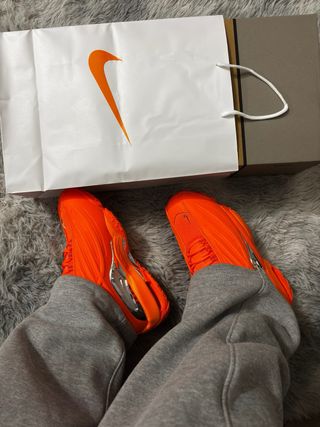 Scarpe Nike Hot Step II Nocta Arancio Argento
