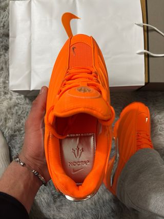 Scarpe Nike Hot Step II Nocta Arancio Argento