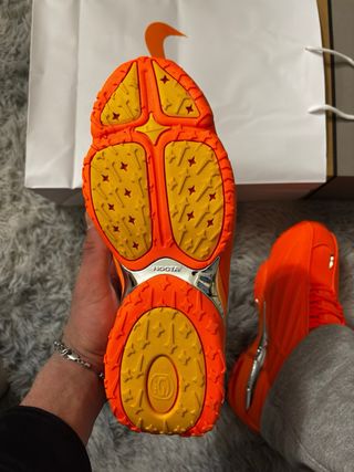 Scarpe Nike Hot Step II Nocta Arancio Argento