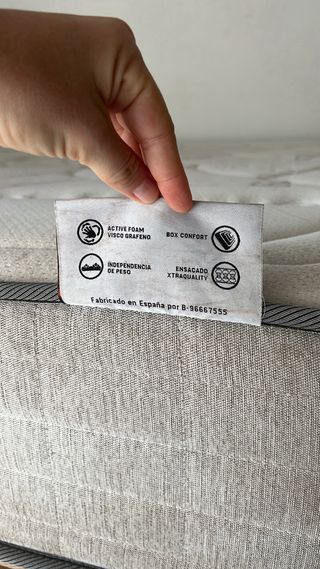 Canapé y colchón 150cm