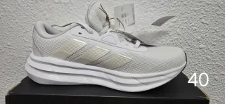 Zapatillas Adidas Galaxy 7 Talla 40 Blancas